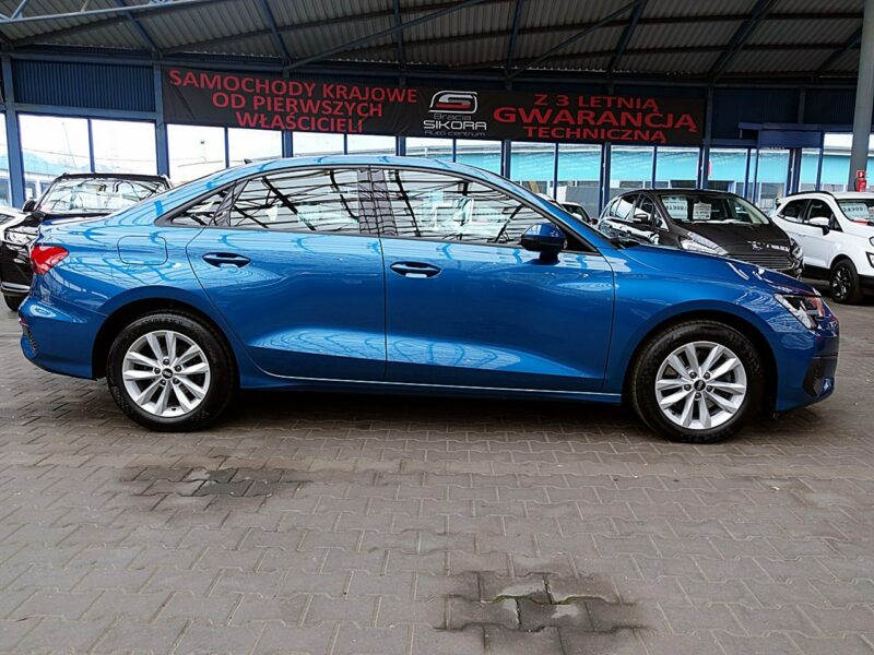Audi A3 2.0TDi 150KM S-TRONIC Led+Navi GWAR. 1wł Kraj Bezwyp Serwis ASO F23% 8Y