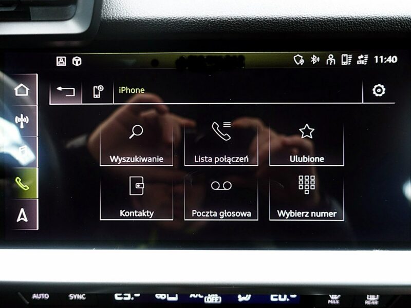 Audi A3 2.0TDi 150KM S-TRONIC Led+Navi GWAR. 1wł Kraj Bezwyp Serwis ASO F23% 8Y
