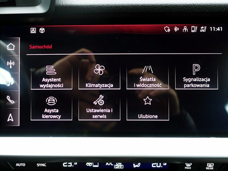Audi A3 2.0TDi 150KM S-TRONIC Led+Navi GWAR. 1wł Kraj Bezwyp Serwis ASO F23% 8Y