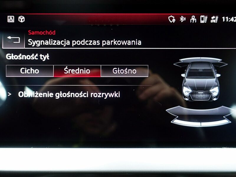 Audi A3 2.0TDi 150KM S-TRONIC Led+Navi GWAR. 1wł Kraj Bezwyp Serwis ASO F23% 8Y