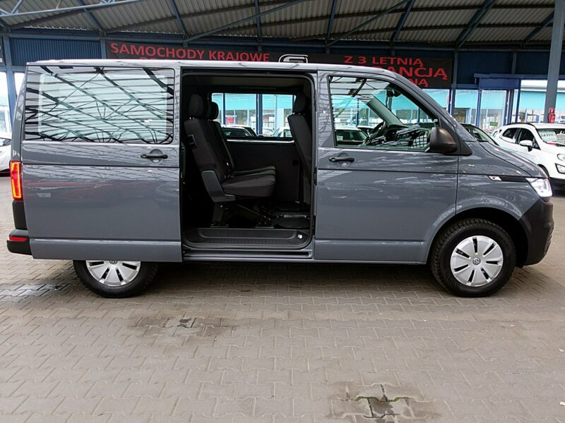 Volkswagen Transporter 5-osób AUTOMAT GWARANCJA 1wł Kraj Bezwyp FullLed+NAVI+KAMERA FV23% T6