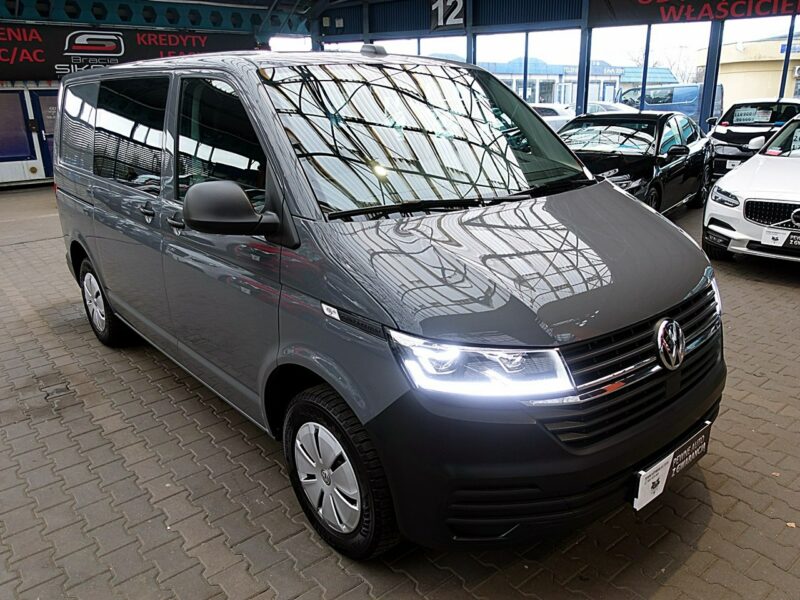 Volkswagen Transporter 5-osób AUTOMAT GWARANCJA 1wł Kraj Bezwyp FullLed+NAVI+KAMERA FV23% T6