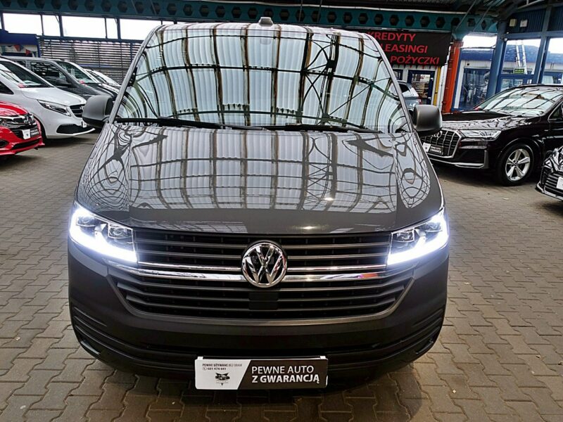 Volkswagen Transporter 5-osób AUTOMAT GWARANCJA 1wł Kraj Bezwyp FullLed+NAVI+KAMERA FV23% T6