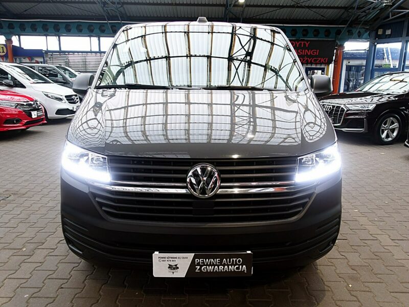Volkswagen Transporter 5-osób AUTOMAT GWARANCJA 1wł Kraj Bezwyp FullLed+NAVI+KAMERA FV23% T6