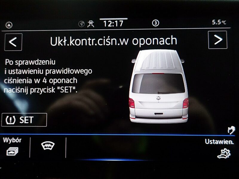 Volkswagen Transporter 5-osób AUTOMAT GWARANCJA 1wł Kraj Bezwyp FullLed+NAVI+KAMERA FV23% T6