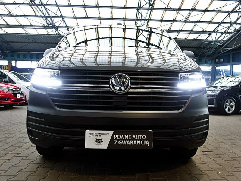 Volkswagen Transporter 5-osób AUTOMAT GWARANCJA 1wł Kraj Bezwyp FullLed+NAVI+KAMERA FV23% T6