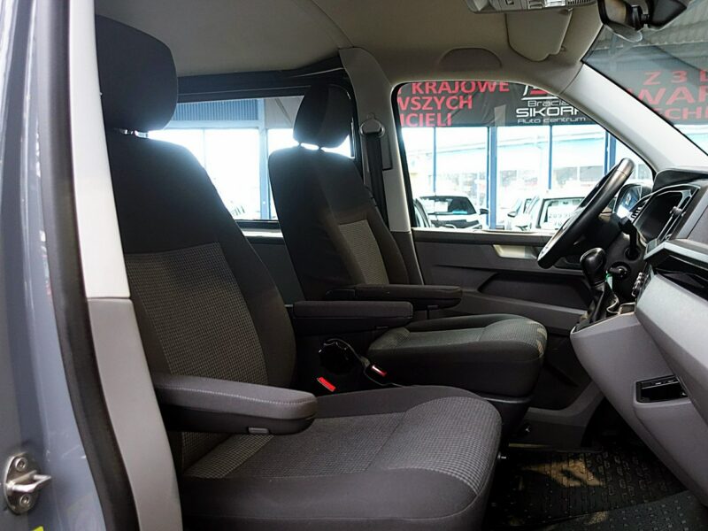 Volkswagen Transporter 5-osób AUTOMAT GWARANCJA 1wł Kraj Bezwyp FullLed+NAVI+KAMERA FV23% T6
