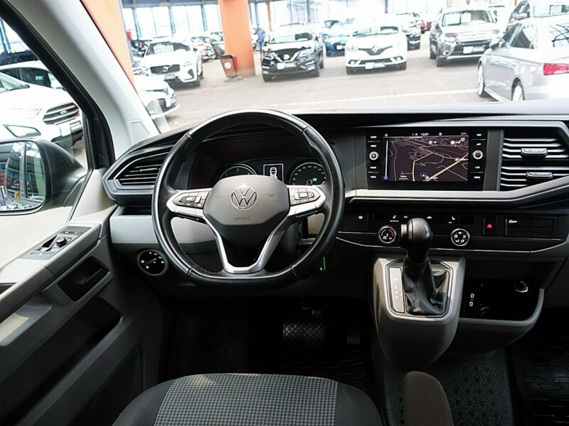 Volkswagen Transporter 5-osób AUTOMAT GWARANCJA 1wł Kraj Bezwyp FullLed+NAVI+KAMERA FV23% T6