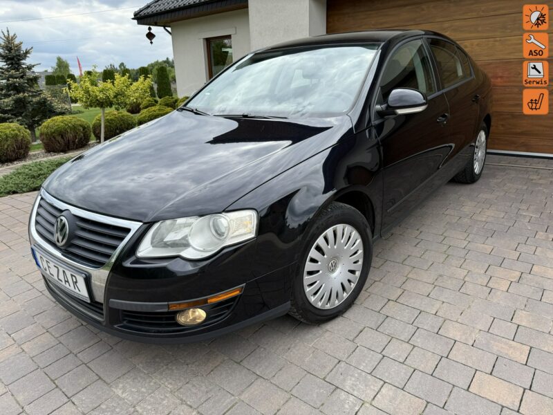 Volkswagen Passat 09r. 1.6 MPI sedan z Niemiec bezwypadkowy tempomat podg.fotele B6 (2005-2010)
