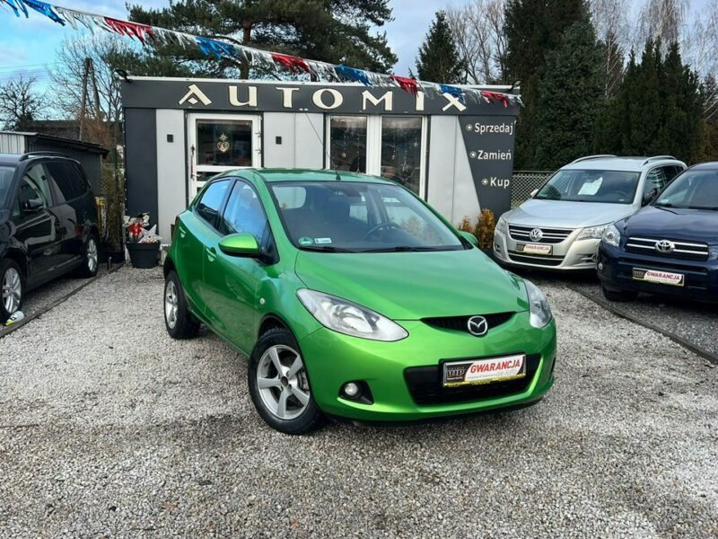 Mazda 2 -SPRZEDANY- 5 drzwi ,klima,Alu ,Grzane Fotele GWARANCJA,Zamiana II (2007-2014)