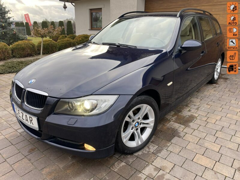 BMW 318 08r. 2.0 benzyna klimatronik podg fotele bezwypadkowa xenon E90 (2005-2012)
