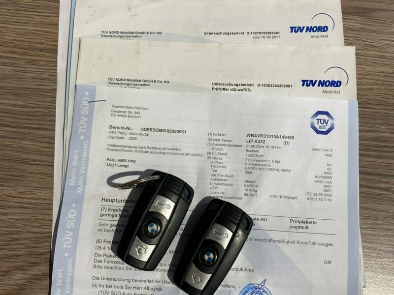 BMW 318 08r. 2.0 benzyna klimatronik podg fotele bezwypadkowa xenon E90 (2005-2012)
