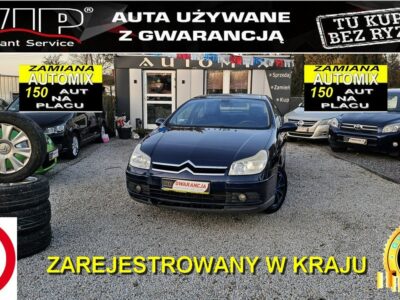 Citroen C5 -SPRZEDANY- Benz + Gaz * Zarejestrowany* MOŻLIWA Zamiana II (2004-2008)