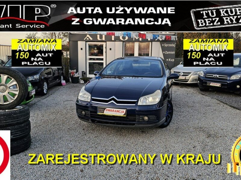 Citroen C5 -SPRZEDANY- Benz + Gaz * Zarejestrowany* MOŻLIWA Zamiana II (2004-2008)