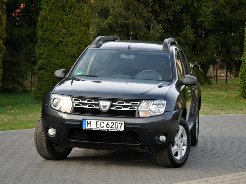 Dacia Duster 1.2i(125KM)*116tyś.km*Kolorowa Navi*Welur*Reling*Parktronik*ALU 16"ASO I (2009-2017)