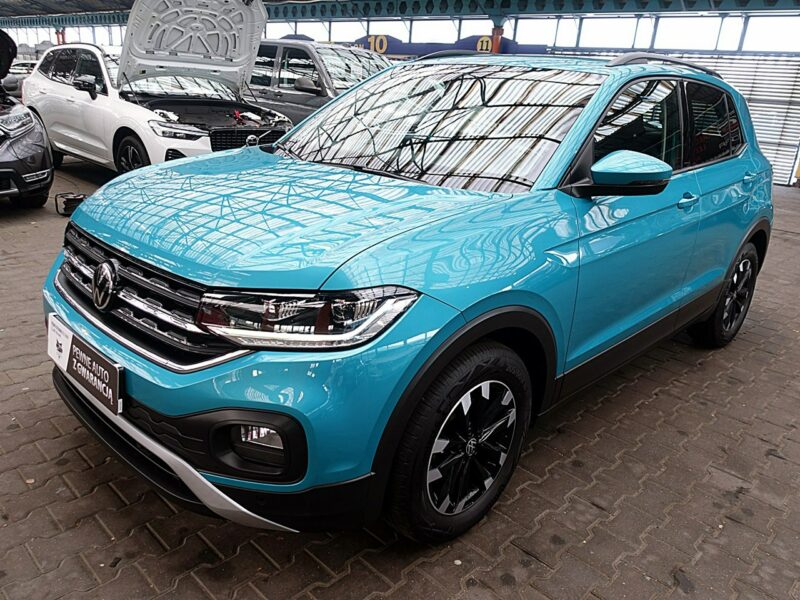 Volkswagen T-Cross AUTOMAT 150km fullLed+Front Assist JAK NOWY 1wł Kraj Bezwypadkowy F23%