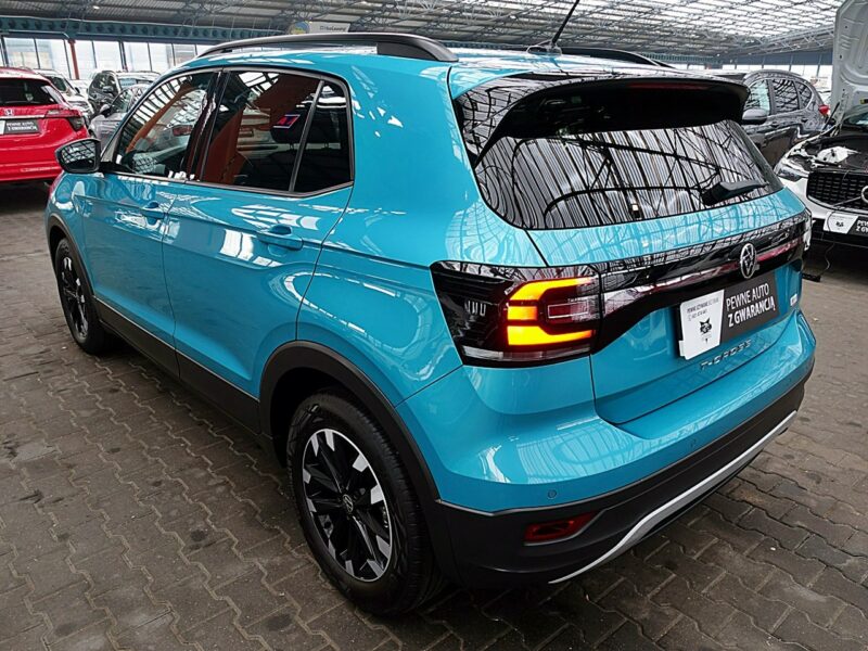 Volkswagen T-Cross AUTOMAT 150km fullLed+Front Assist JAK NOWY 1wł Kraj Bezwypadkowy F23%