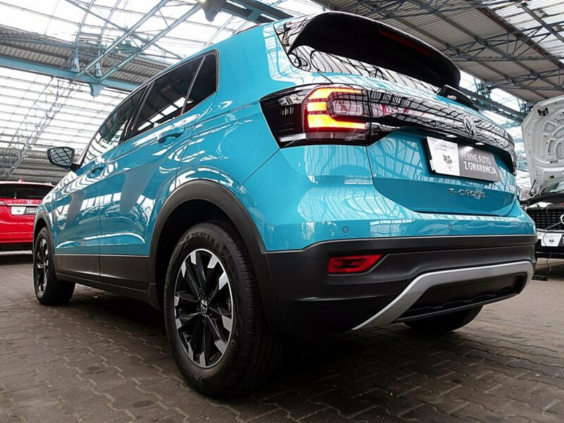 Volkswagen T-Cross AUTOMAT 150km fullLed+Front Assist JAK NOWY 1wł Kraj Bezwypadkowy F23%
