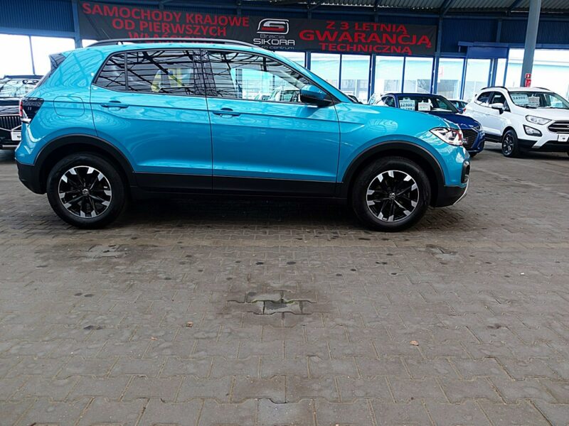 Volkswagen T-Cross AUTOMAT 150km fullLed+Front Assist JAK NOWY 1wł Kraj Bezwypadkowy F23%