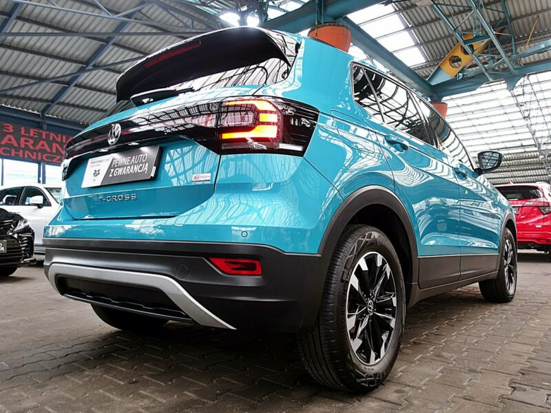 Volkswagen T-Cross AUTOMAT 150km fullLed+Front Assist JAK NOWY 1wł Kraj Bezwypadkowy F23%
