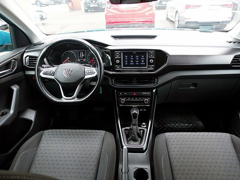 Volkswagen T-Cross AUTOMAT 150km fullLed+Front Assist JAK NOWY 1wł Kraj Bezwypadkowy F23%