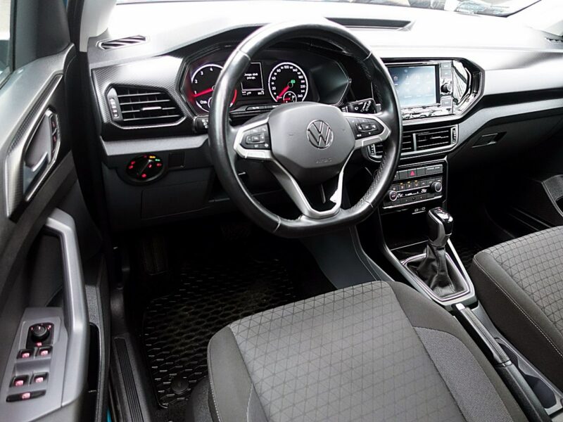 Volkswagen T-Cross AUTOMAT 150km fullLed+Front Assist JAK NOWY 1wł Kraj Bezwypadkowy F23%