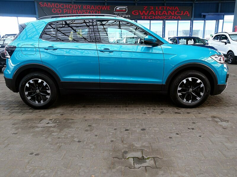 Volkswagen T-Cross AUTOMAT 150km fullLed+Front Assist JAK NOWY 1wł Kraj Bezwypadkowy F23%