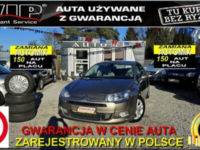 Citroen C5 -SPRZEDANY- 2.0 DIESEL* Salon PL,1 wł *Zadbany*Exclusive*Gwarancja* III (2008-)