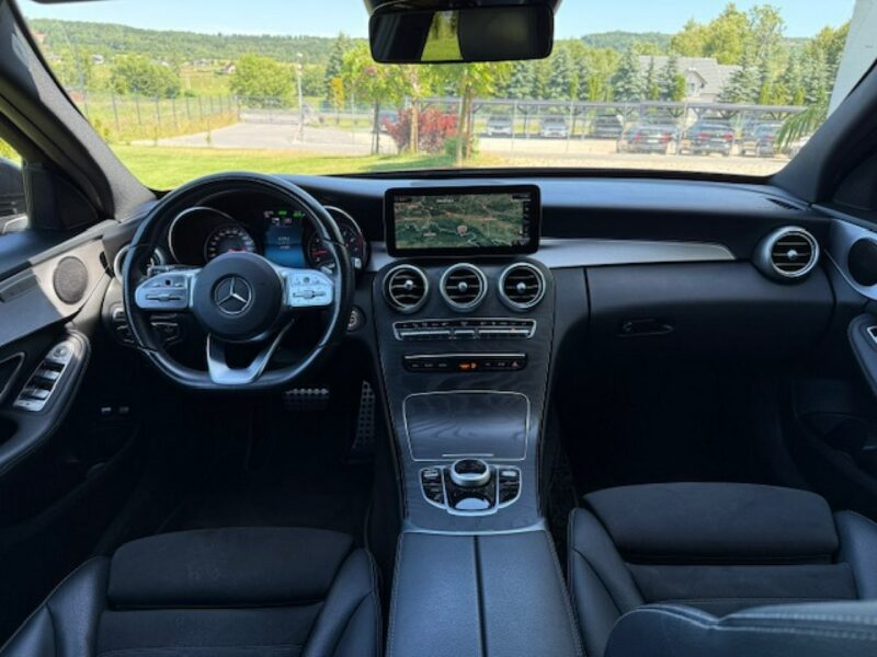 Mercedes C 300 C300e, AMG-Line, Performers, Mega kolor, Gwarancja! W205 (2014-2021)