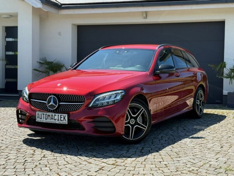 Mercedes C 300 C300e, AMG-Line, Performers, Mega kolor, Gwarancja! W205 (2014-2021)