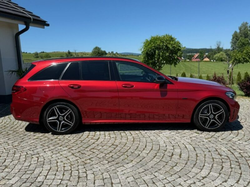 Mercedes C 300 C300e, AMG-Line, Performers, Mega kolor, Gwarancja! W205 (2014-2021)