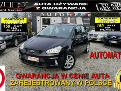 Ford Focus C-Max -SPRZEDANY- 2,0LPG 145KM ! Automat , Klima, GWARANCJA * AUTOMI-X.PL