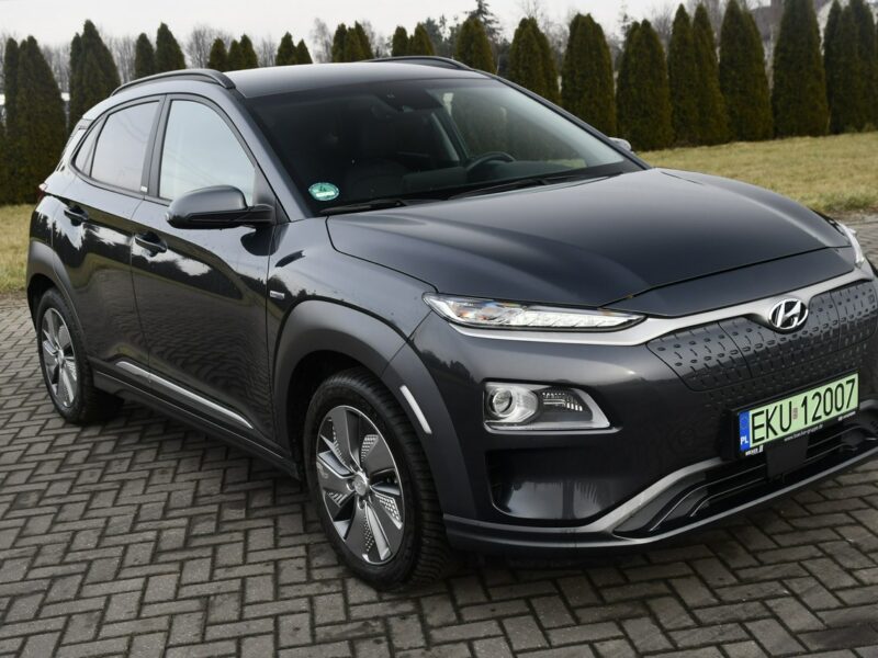 Hyundai Kona Kona-Elektryk DUDKI11 Navi.Kam.Cofania.Asyst.Pasa Ruchu.Automat.OKAZJA I (2017-2023)