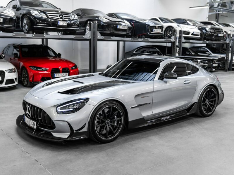 Mercedes AMG GT Black Series. Salon PL. Wideoprezentacja YouTube.