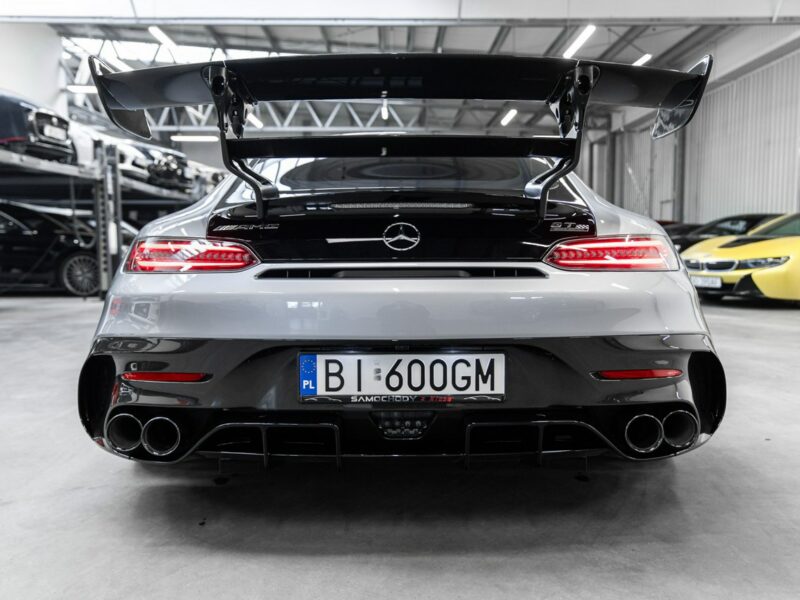 Mercedes AMG GT Black Series. Salon PL. Wideoprezentacja YouTube.