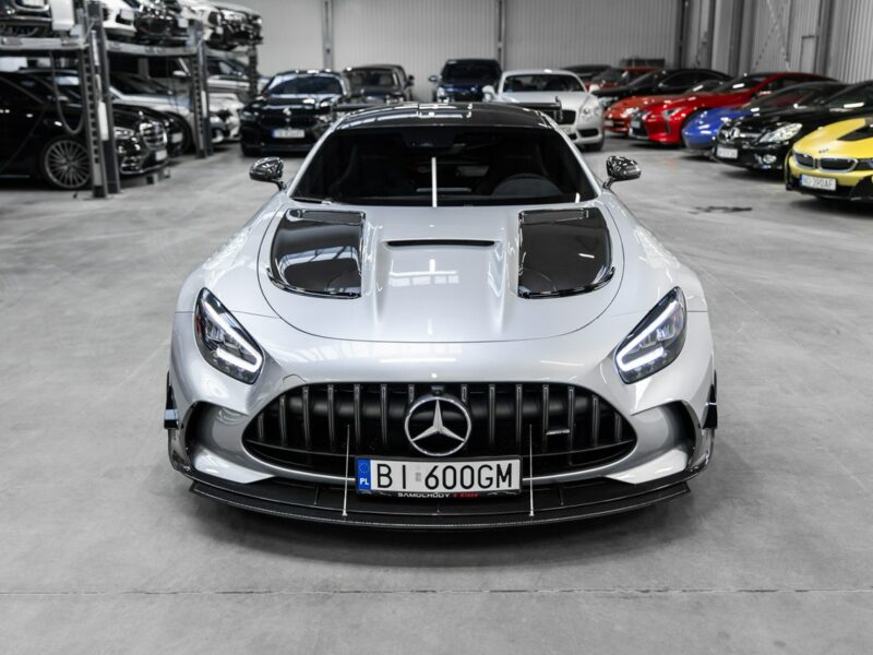 Mercedes AMG GT Black Series. Salon PL. Wideoprezentacja YouTube.