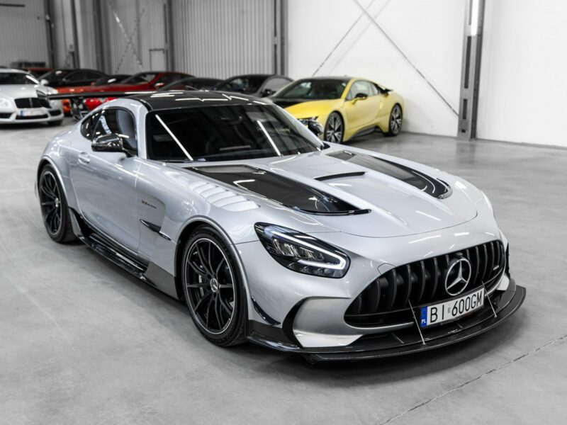 Mercedes AMG GT Black Series. Salon PL. Wideoprezentacja YouTube.