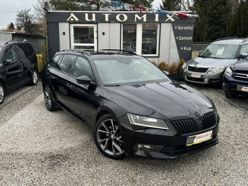 Škoda Superb -SPRZEDANY- 4X4*Full Wyposaż/Sport Line *2.0 TDI - Nowy Rozrząd&Dwumas III (2015-2023)