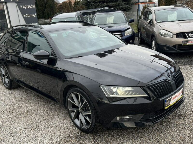 Škoda Superb -SPRZEDANY- 4X4*Full Wyposaż/Sport Line *2.0 TDI - Nowy Rozrząd&Dwumas III (2015-2023)