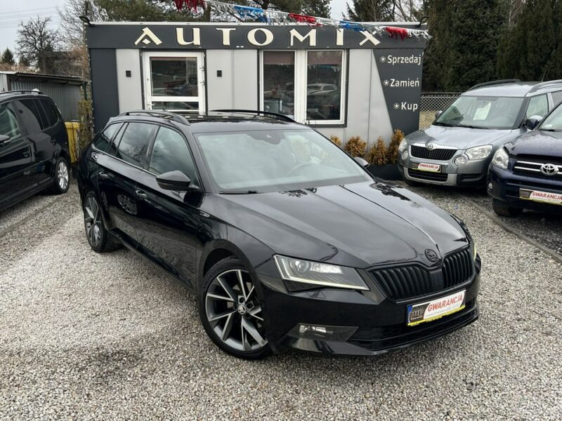 Škoda Superb -SPRZEDANY- 4X4*Full Wyposaż/Sport Line *2.0 TDI - Nowy Rozrząd&Dwumas III (2015-2023)
