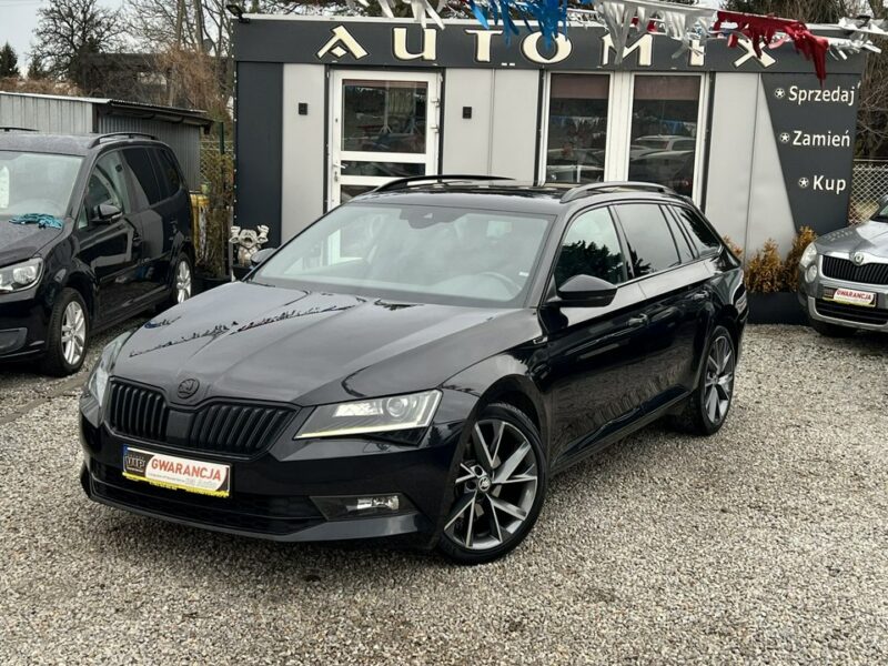 Škoda Superb -SPRZEDANY- 4X4*Full Wyposaż/Sport Line *2.0 TDI - Nowy Rozrząd&Dwumas III (2015-2023)