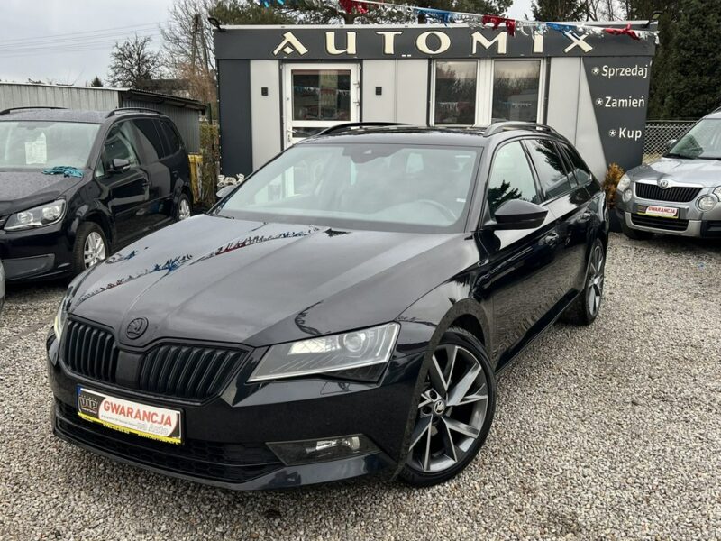Škoda Superb -SPRZEDANY- 4X4*Full Wyposaż/Sport Line *2.0 TDI - Nowy Rozrząd&Dwumas III (2015-2023)