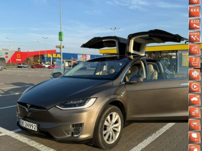 Tesla Model X Tesla x darmowe ładowanie