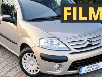 Citroen C3 GWARANCJA * manual * 1.4 benzyna * zadbany * serwisowany * warszawa I (2002-2009)