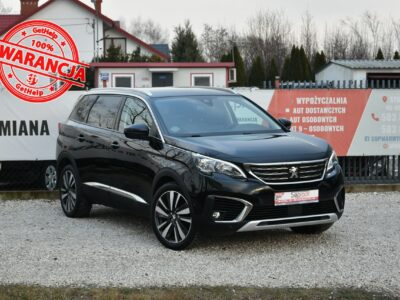 Peugeot 5008 1.5HDi 130KM Automat 2019r. 7os. LED NAVi Kamera Skóra Rolety II (2017-)