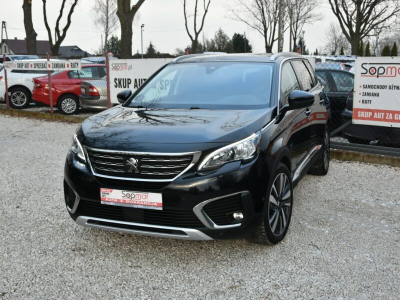 Peugeot 5008 1.5HDi 130KM Automat 2019r. 7os. LED NAVi Kamera Skóra Rolety II (2017-)
