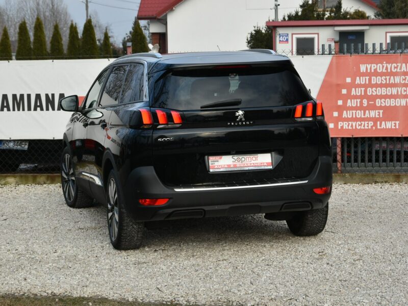 Peugeot 5008 1.5HDi 130KM Automat 2019r. 7os. LED NAVi Kamera Skóra Rolety II (2017-)