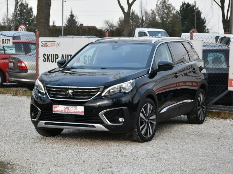 Peugeot 5008 1.5HDi 130KM Automat 2019r. 7os. LED NAVi Kamera Skóra Rolety II (2017-)
