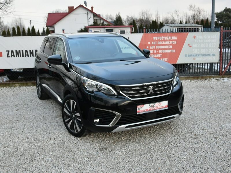 Peugeot 5008 1.5HDi 130KM Automat 2019r. 7os. LED NAVi Kamera Skóra Rolety II (2017-)