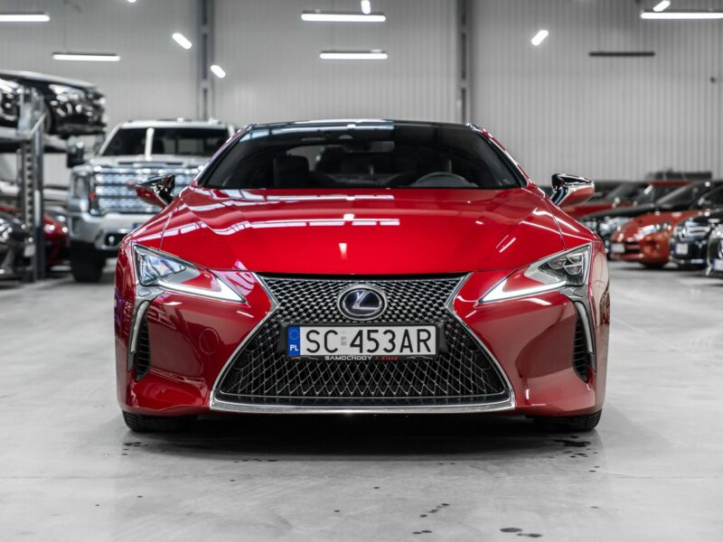 Lexus LC 500h V6 359 KM. Salon PL. Bezwypadkowy. Stan idealny. FV23%.